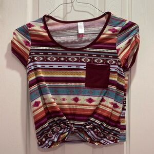 No Boundaries Short Sleeve Top (Small)